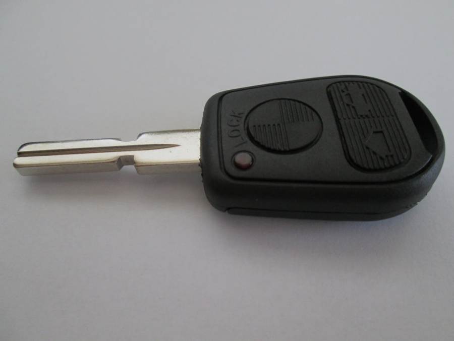 Кутийка за автомобилен ключ за BMW E39 с гумени бутони