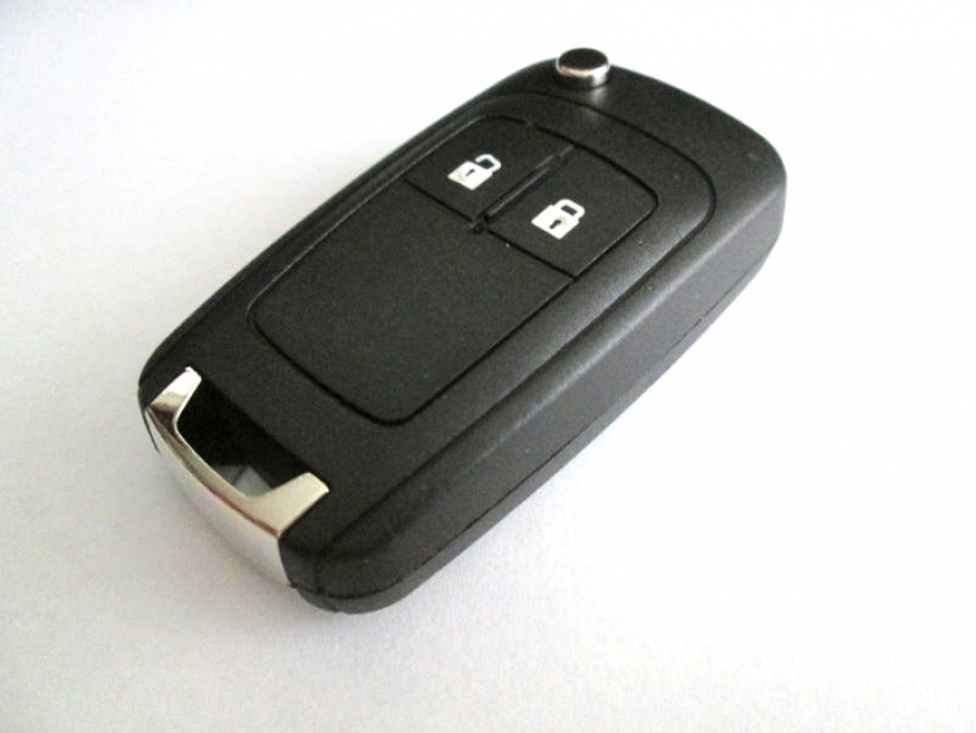 Кутийка за автомобилен ключ за Chevrolet с два бутона