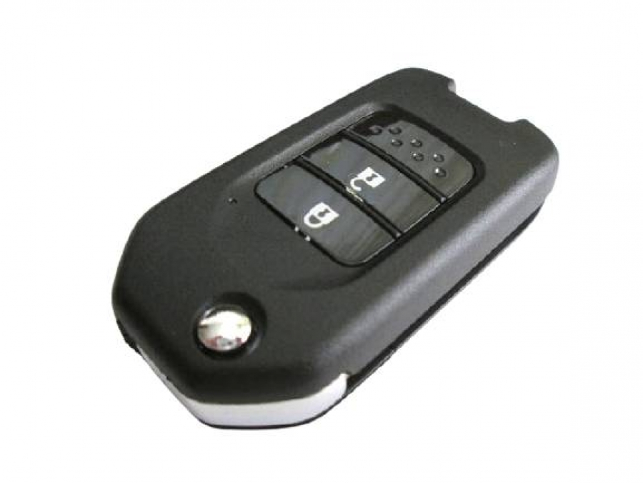 Автомобилен ключ за Honda с два бутона комплект (35118-TV0-E20/HLIK6-3T)