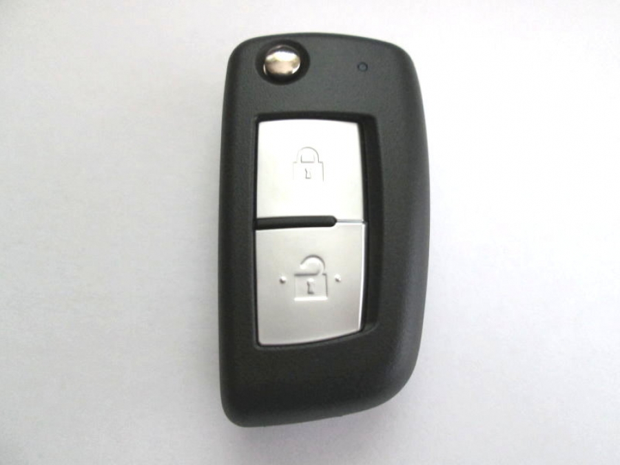 Кутийка за сгъваем автомобилен ключ за Nissan с два бутона