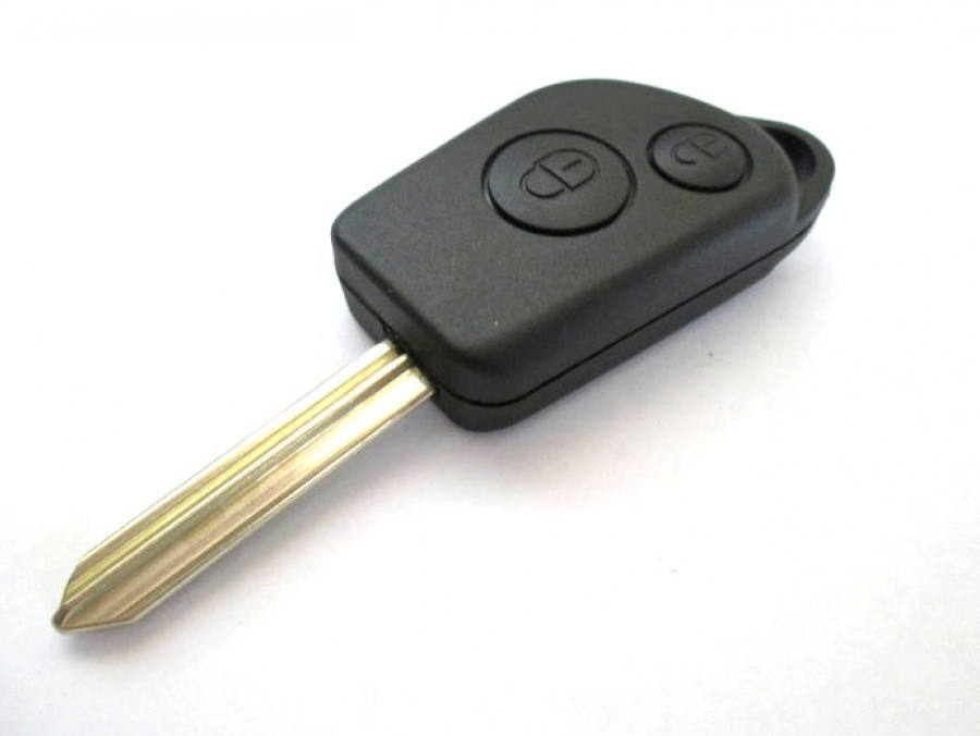 Кутийка за автомобилен ключ с два бутона за Citroen Xsara Picasso