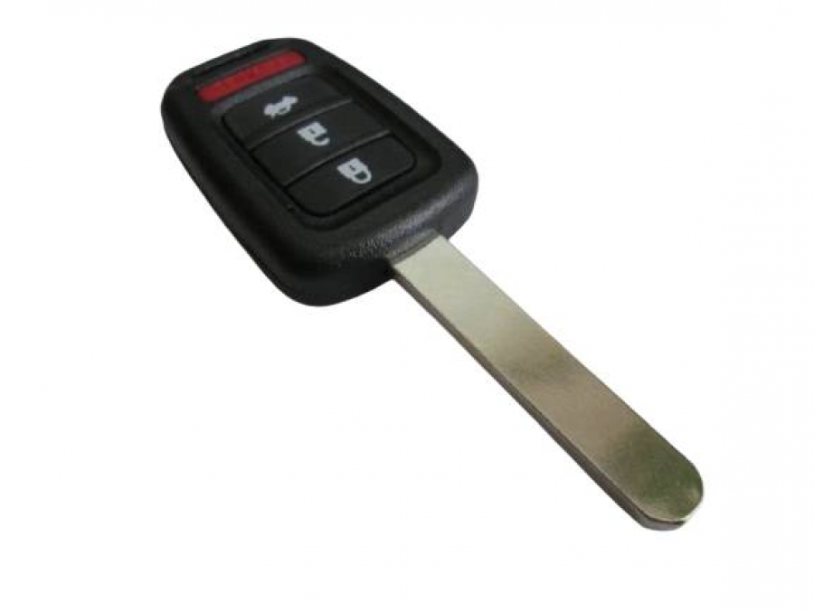 Автомобилен ключ за Honda с четири бутона комплект (HLIK6-1T/313.8 MHz)