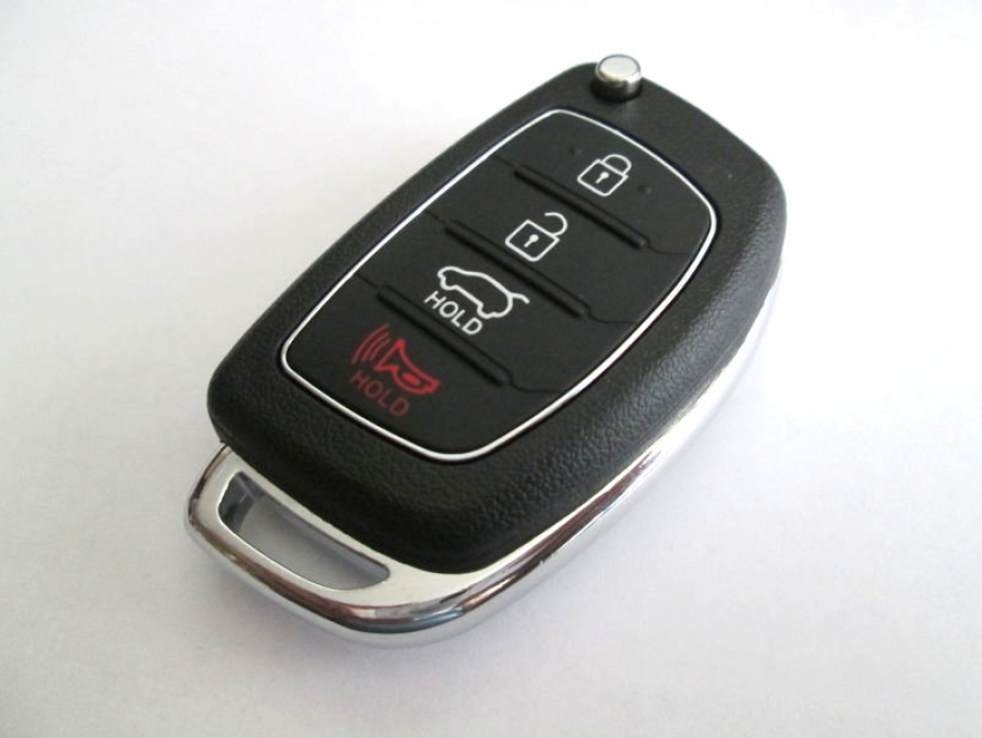 Кутийка за автомобилен ключ за Hyundai с четири бутона (3+1)
