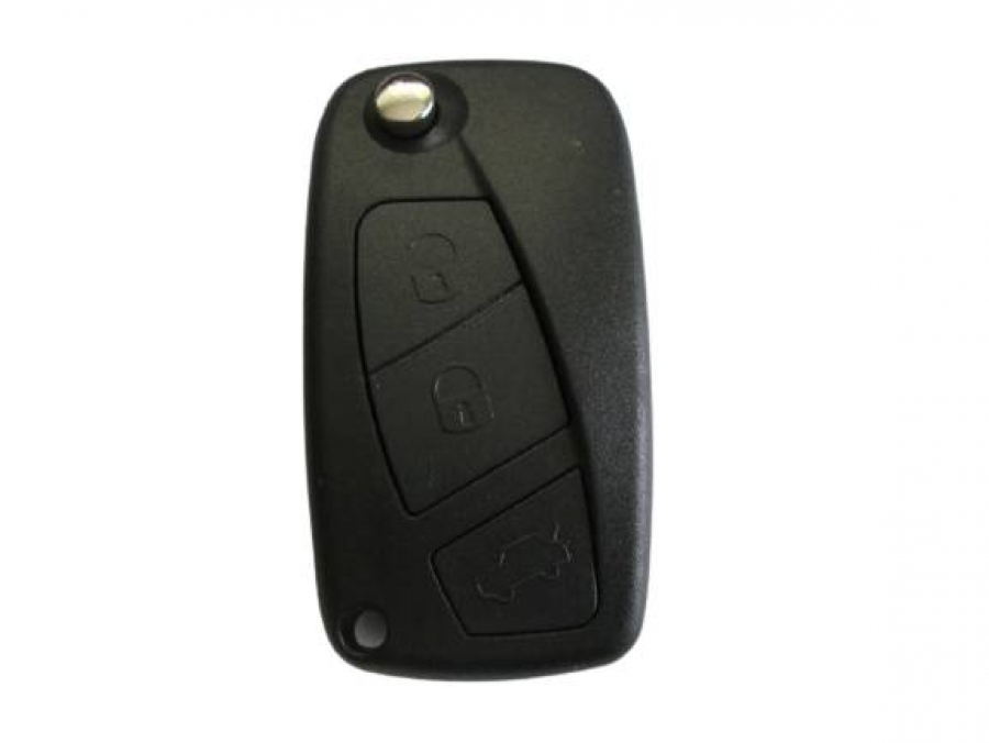 Автомобилен ключ за FIAT с три бутона комплект