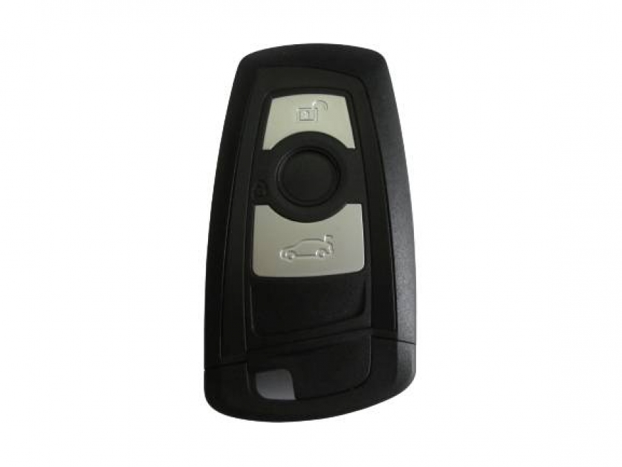 Кутийка за смарт ключ за BMW F-series (3 бутона/черен кант)