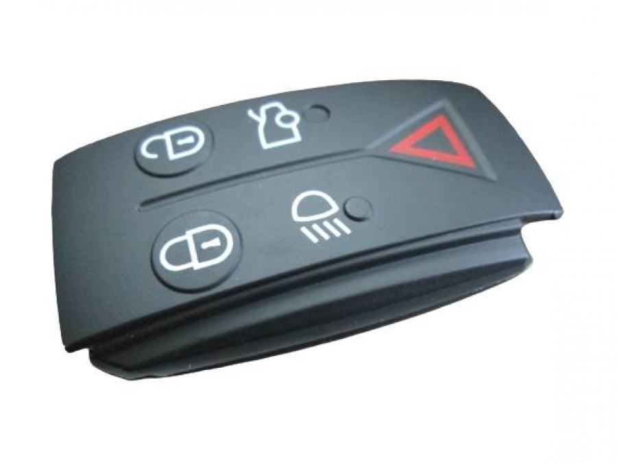 Гумен бутон за автомобилни смарт ключове за Jaguar XK (Jaguar XF)