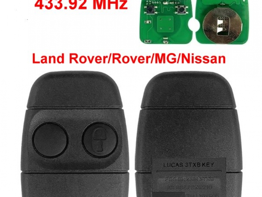 Дистанционно с два бутона за Land Rover/Rover/MG/Nissan комплект