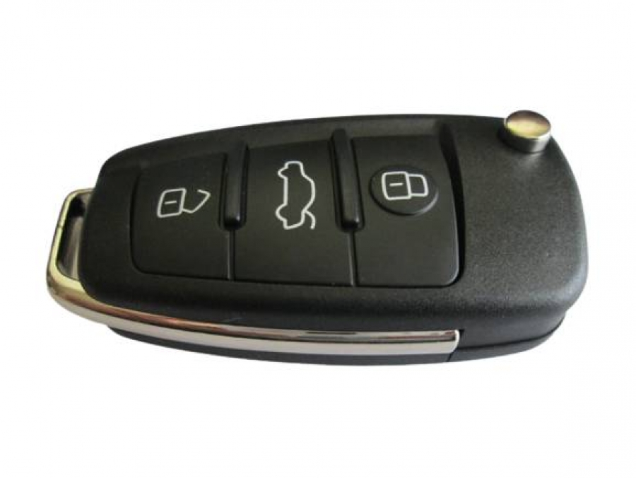 Автомобилен ключ за Audi A6/Q7 комплект 4F0837220R (4F0837220D)